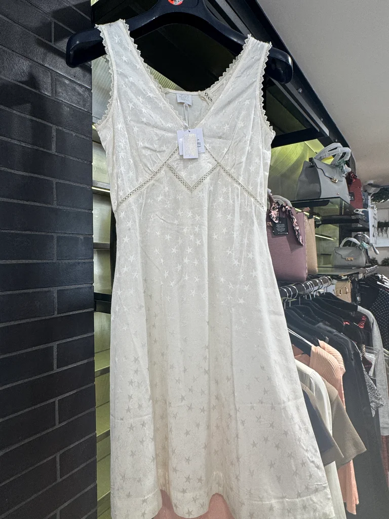 👗 Robe Karl Marc John crème – T34 – élégante & féminine ✨🔥